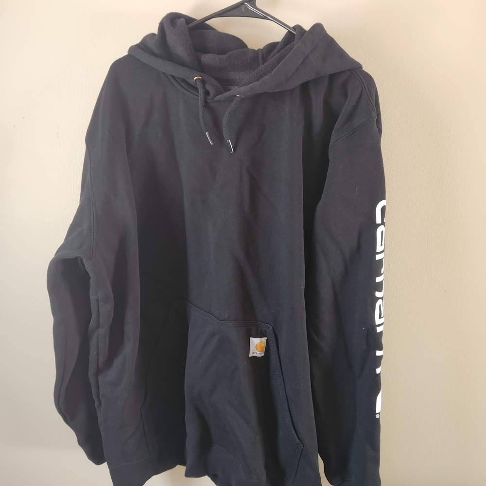 Carhartt Black Pullover Hoodie